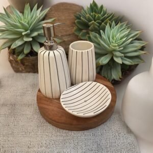 Soap Dispenser Set - 3 Pieces